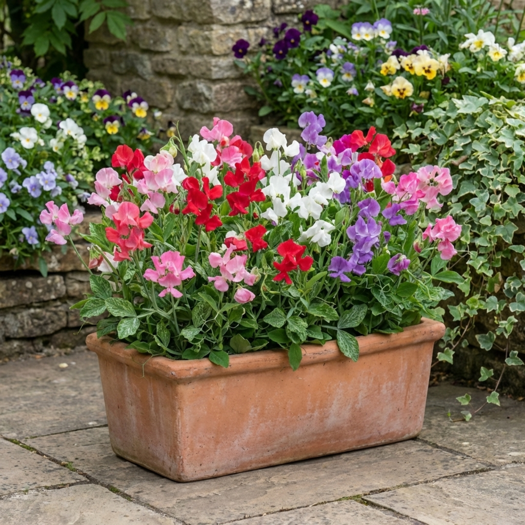 Lathyrus ‘Little Sweetheart’ — Hardy Annual Climber, Bee-Friendly, 10.5cm Pot (Set of 3 or 6)