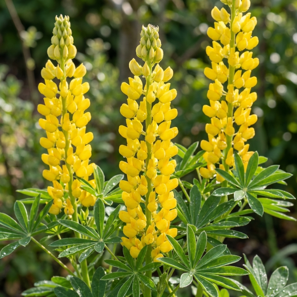 Lupinus ‘Legendary Yellow Shades’ — Hardy Herbaceous Perennial, Bee-Friendly, 1L Pot (Set of 3 or 6)