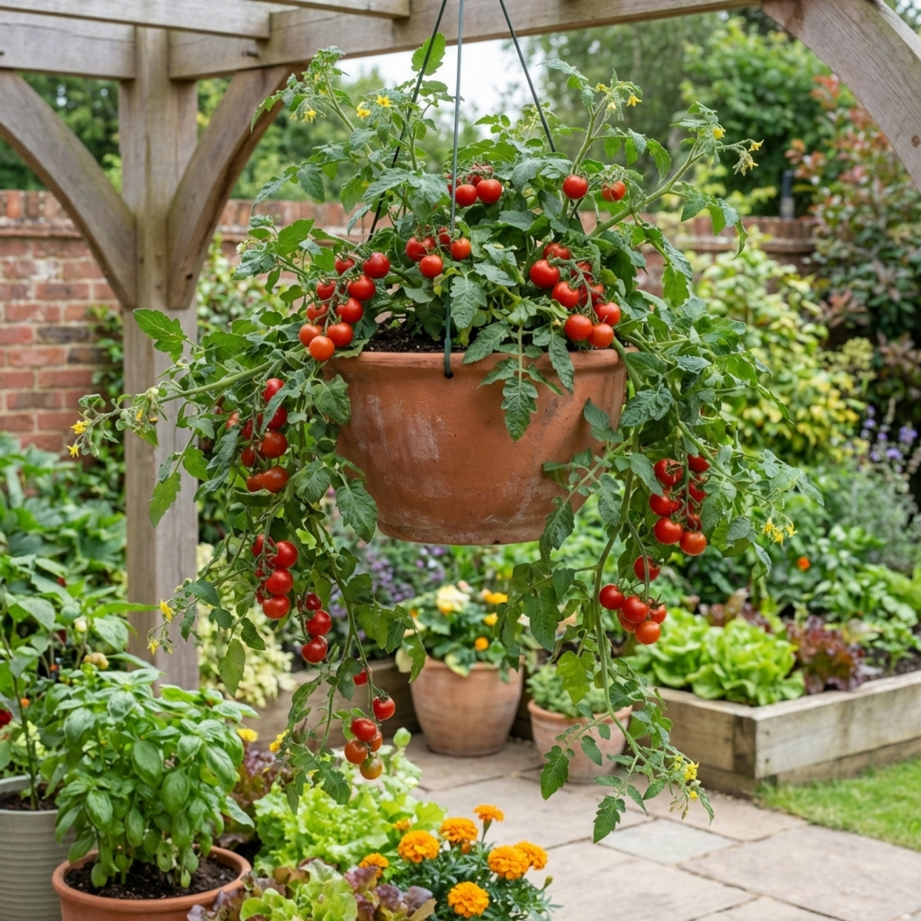 Tomato ‘Tumbling Tom’ — Fruit Plant / Tender Annual, 10.5cm Pot (Set of 3 or 6)