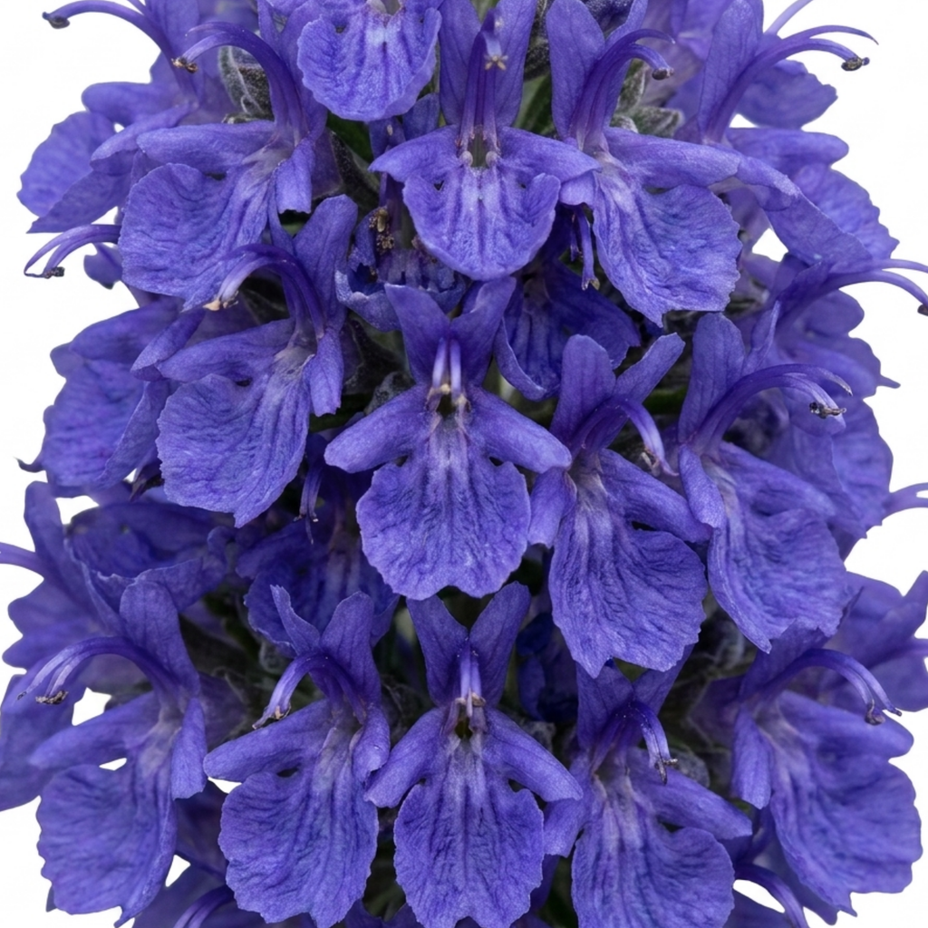 Salvia ‘Blue Rain’ — Hardy Evergreen Shrub / Herb, Bee-Friendly, 1L Pot (Set of 3 or 6)