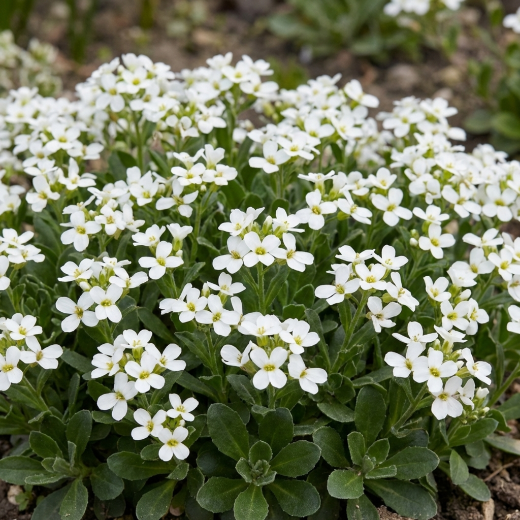 Arabis ‘Aubris White’ — Evergreen Alpine Perennial, 1L Pot (Set of 3 or 6)