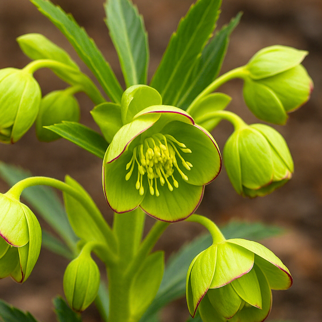 Hellebore ‘Foetidus’ — Hardy Perennial, Bee-Friendly, 2L Pot