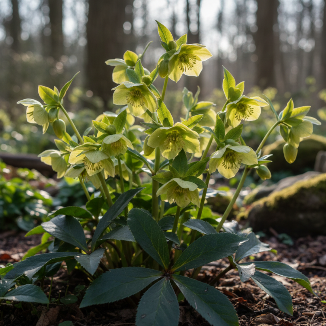 Hellebore ‘Foetidus’ — Hardy Perennial, Bee-Friendly, 2L Pot