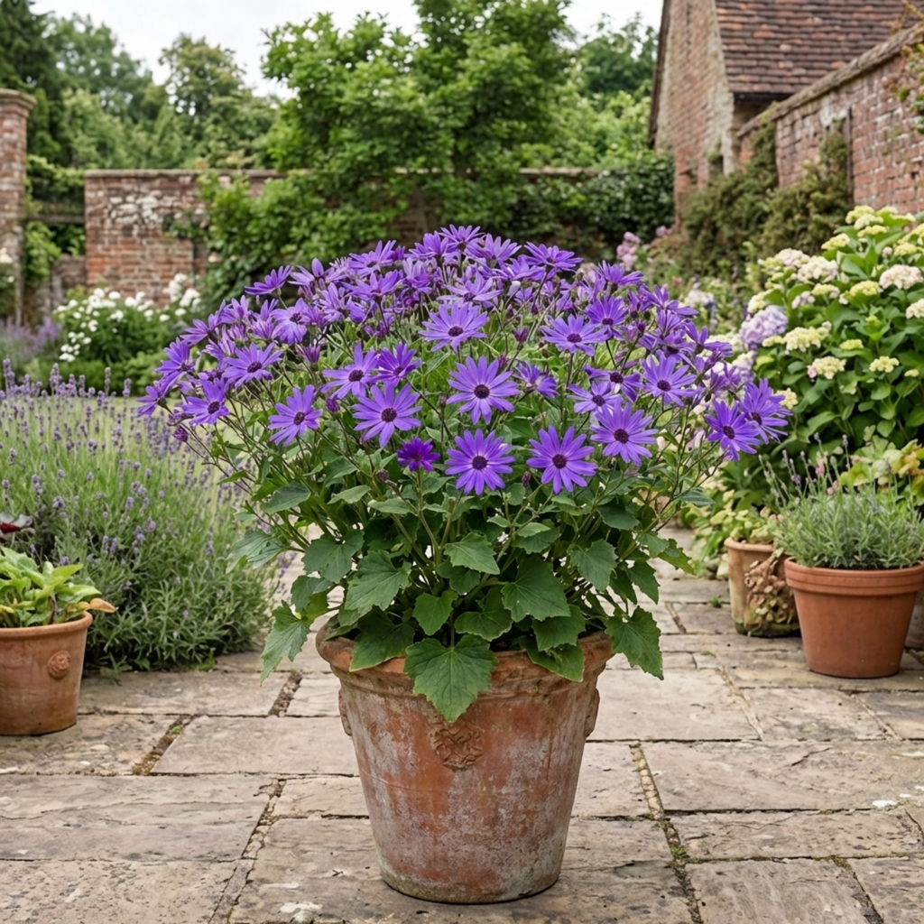 Senetti ‘Violet Pericallis’ — Bedding Plant, Bee-Friendly, 17cm Pot