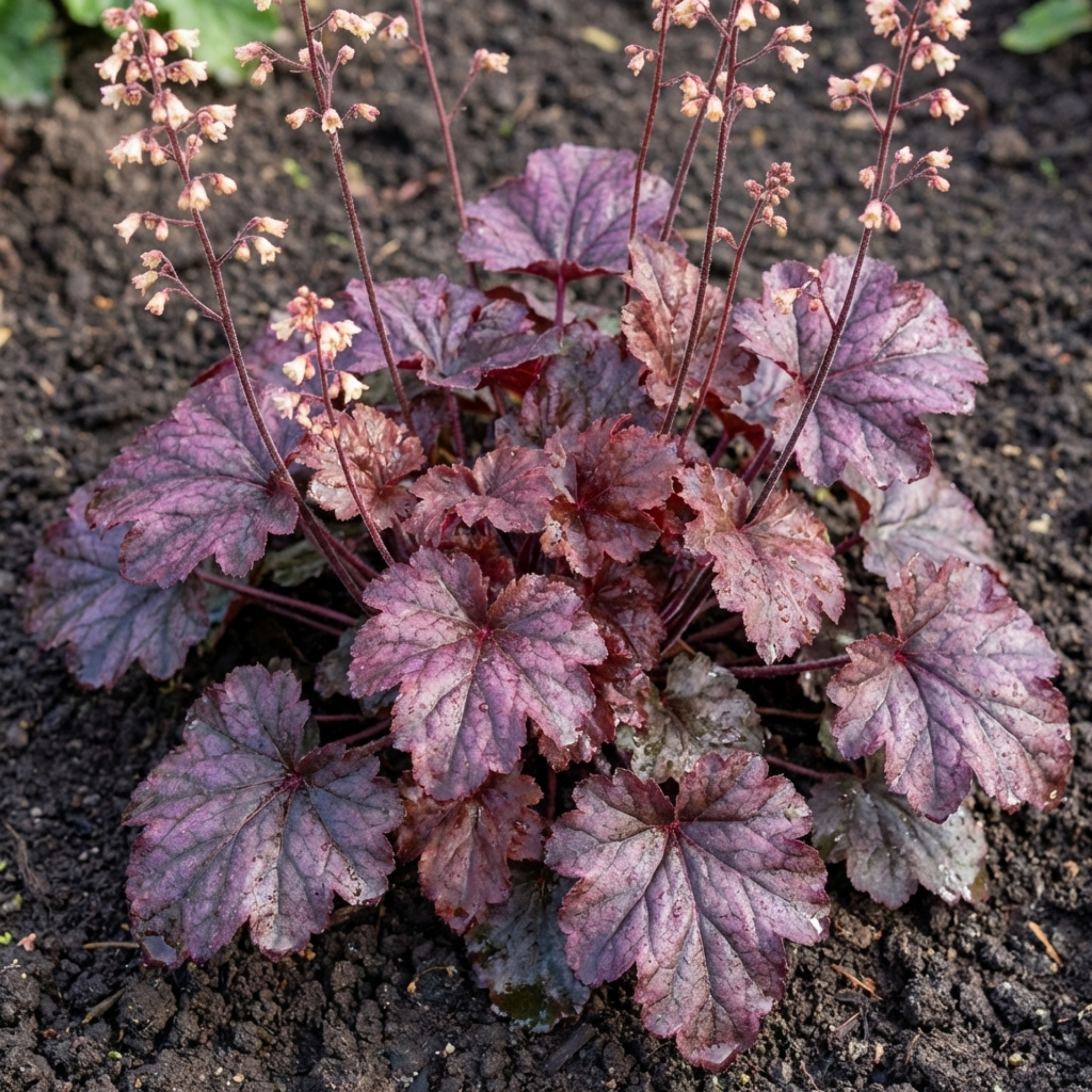 Heuchera ‘Palace Purple’ — Hardy Evergreen Perennial, Bee-Friendly, 1L Pot (Set of 3 or 6)