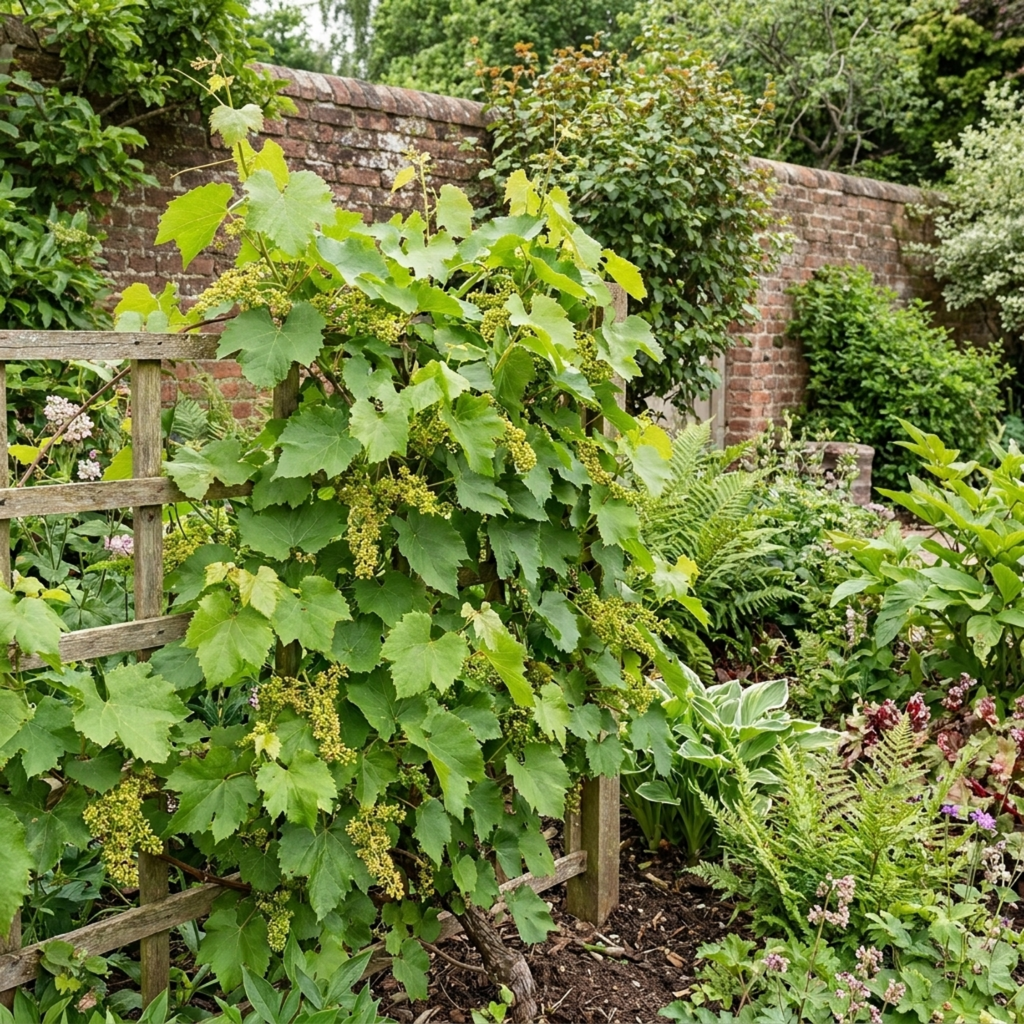 Vitis ‘Sulima White’ — Hardy Deciduous Climber, 3L Pot