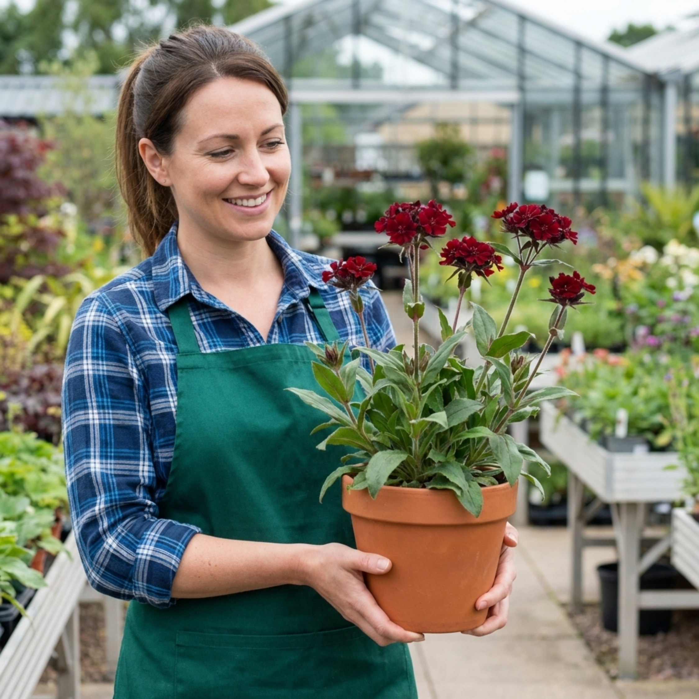 Lychnis ‘Atrosanguinea’ — Hardy Perennial, Bee-Friendly, 1L Pot (Set of 3 or 6)