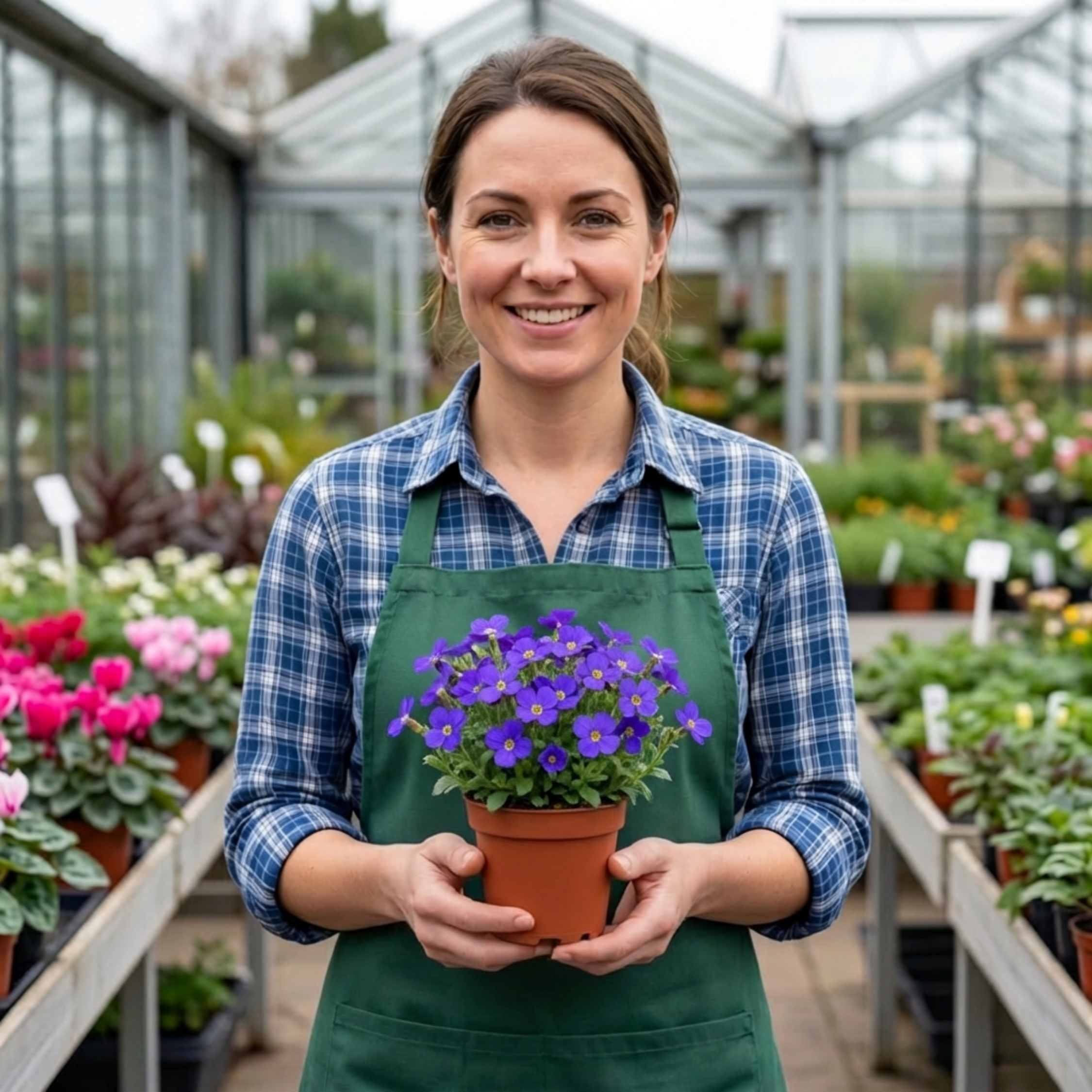 Aubrieta ‘Kitte Blue’ — Evergreen Alpine Perennial, 1L Pot (Set of 3 or 6)