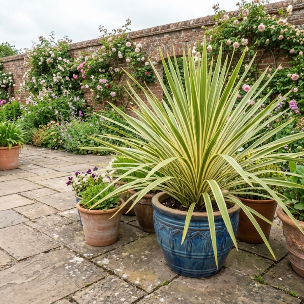 Cordyline ‘Torbay Dazzler’ — Evergreen Architectural Shrub, 1L Pot (Set of 3 or 6)