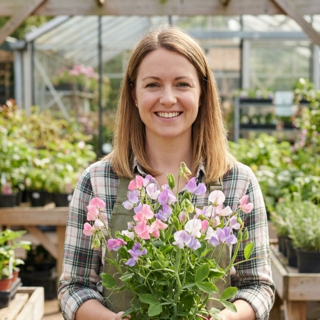 Lathyrus ‘Cupid’ — Hardy Annual Climber, Bee-Friendly, 10.5cm Pot (Set of 3 or 6)