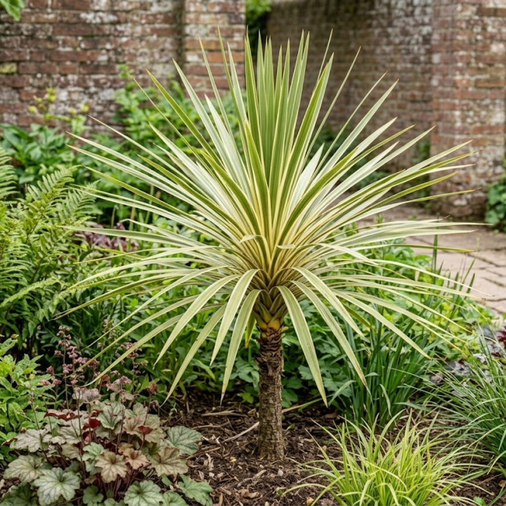 Cordyline ‘Torbay Dazzler’ — Evergreen Architectural Shrub, 1L Pot (Set of 3 or 6)