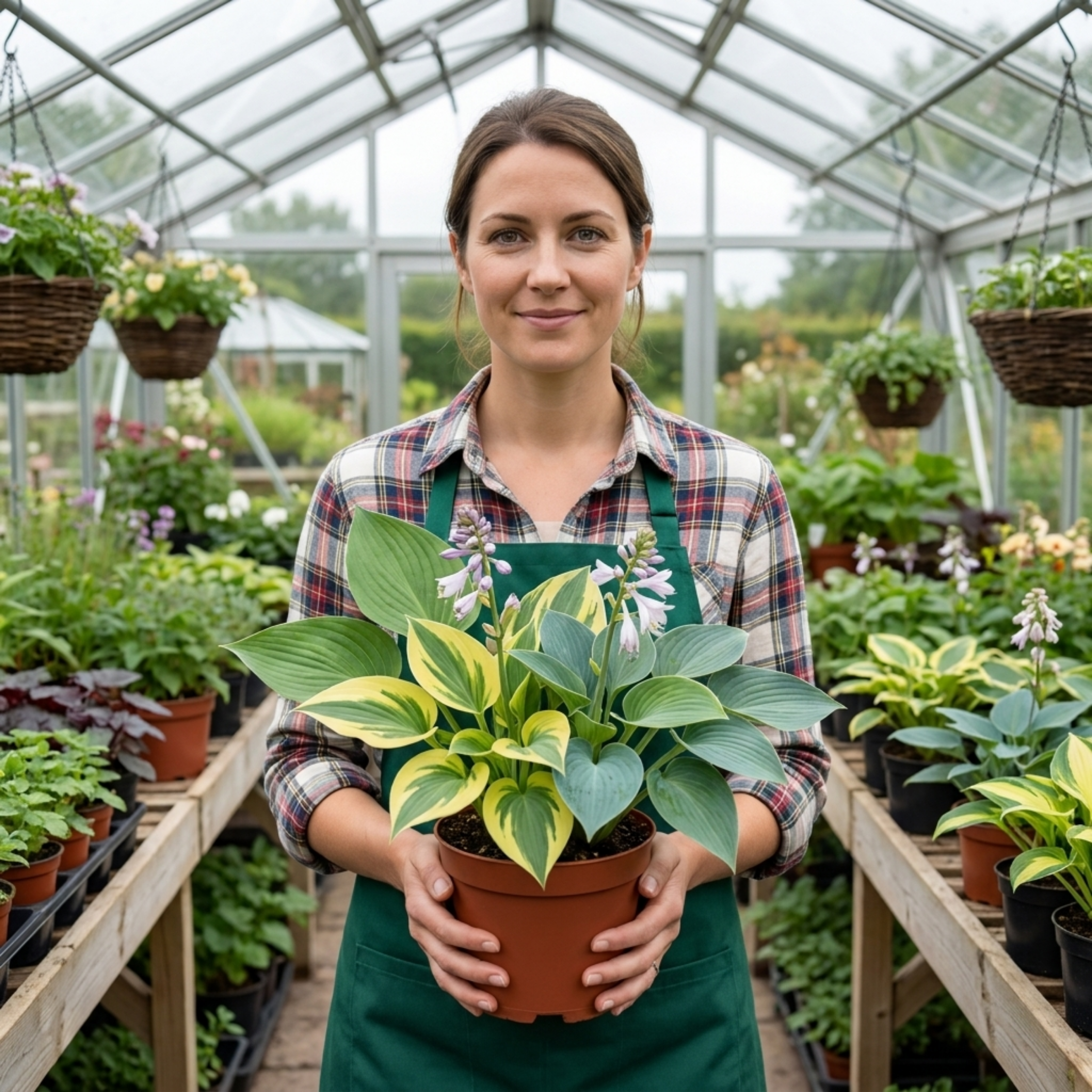 Hosta ‘Growers' Mix’ — Herbaceous Perennial, Bee-Friendly, 1L Pot (Set of 3 or 6)